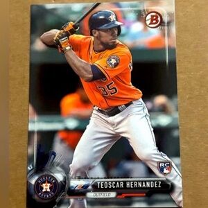 Teoscar Hernandez 2017 Topps Dodgers Rookie RC Baseball Card